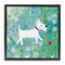 Stupell Industries Little White Scottie Dog Floating Frame, design by Clare Tupper